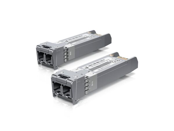 Ubiquiti, U Fiber, Multi-Mode SFP+  Modul, 10G, Dual LC, 20db - csak HUSZASÁVAL RENDELHETŐ