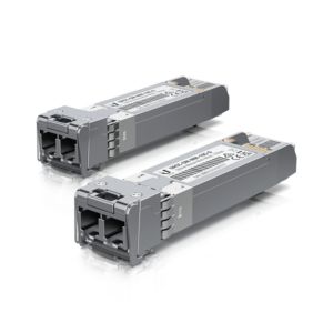 Ubiquiti, U Fiber, Multi-Mode  SFP+ Modul, 10G, Dual LC, 2db - csak KETTESÉVEL RENDELHETŐ