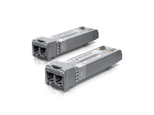 Ubiquiti, U Fiber, Multi-Mode  SFP+ Modul, 10G, Dual LC, 2db - csak KETTESÉVEL RENDELHETŐ