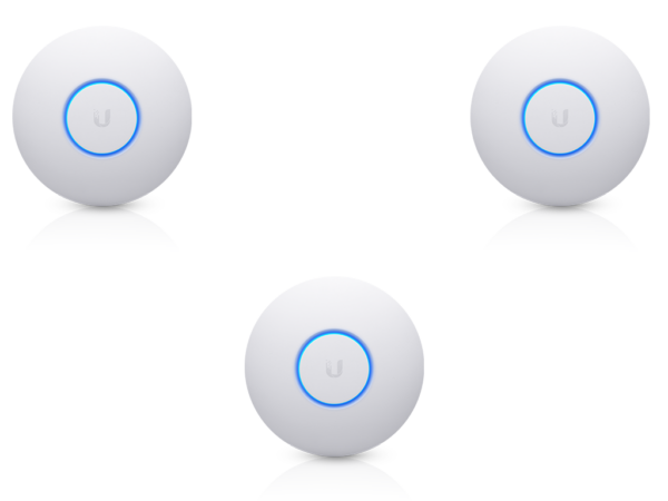 Ubiquiti, UniFi AC Nano HD 802.11a/b/g/n/ac, Wave2 accesspoint (PoE adapter nélkül) - 3 pack HÁRMASÁVAL RENDELHETŐ (Ár /
