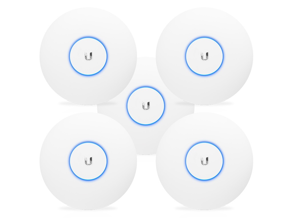 Ubiquiti, UniFi AC Pro 1300Mbit 802.11ac accesspoint (PoE adapter nélkül) - 5 pack ÖTÖSÉVEL RENDELHETŐ (Ár / db )