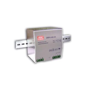 24V/10A DIN sínre illeszthető tápegység (DRP-240-24) - Mean Well