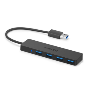 Anker, 4-Port USB 3.0 Ultra Slim Data Hub