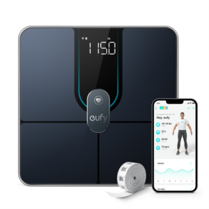 Anker, Eufy Smart Scale P2 Pro Wifi&Bluetooth Heart Rate B2C- Black