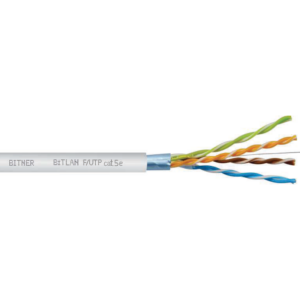 Bitner F/UTP cat.5e falikábel, PVC (305m/doboz)