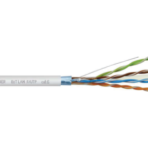 Bitner F/UTP cat.6 falikábel, PVC (500m/dob)