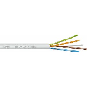 Bitner U/UTP cat.6 falikábel, PVC (500m/DOB)