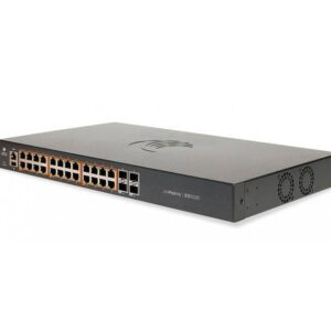 Cambium Networks, cnMatrix EX1028, Intelligent Ethernet Switch, 24 1G and 4 1 Gbps SFP fiber ports - no power cord