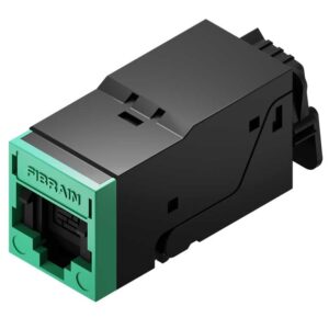 FibrainDATA HD RJ-45 modul, cat.6A UTP (keystone átalakító nélkül)