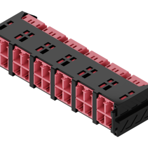 Fibrain HD FO adaptertartó modul, MM OM4, 12x LC/PC DX adapterrel