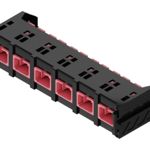 Fibrain HD FO adaptertartó modul, MM OM4, 6x SC/PC DX adapterrel