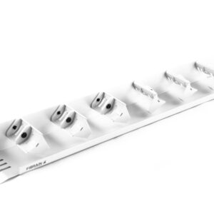Fibrain, Optikai Patchkábel terelő panel, 1U