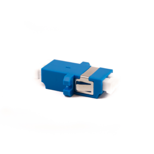 Fibrain optikai toldó, SM DX LC/PC, rögzítő fülekkel