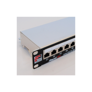 Fibrain, patch panel, FTP cat.6A, 24 port, 1U
