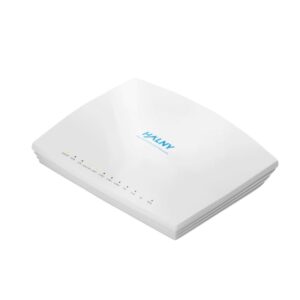 HALNy, GPON ONT B+ SC/APC, 4x 1G LAN, 1x VoIP, 1x RF port (CATV), WiFi b/g/n/ac 2x2 2,4GHz, 4x4 5GHz (wave 2, rejtett an