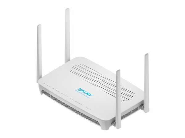 HALNy GPON ONT B+ SC/APC, 4x 1G LAN, 2x VoIP, 1x RF port (CATV), WiFi b/g/n/ac 2x2 2,4GHz, 5GHz
