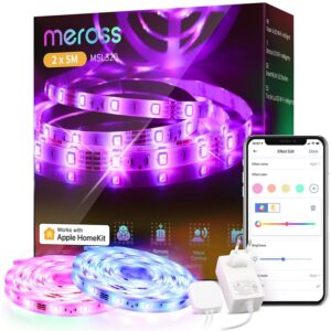 Meross, Smart WiFi LED Strip  (10 meters) with Color Changing