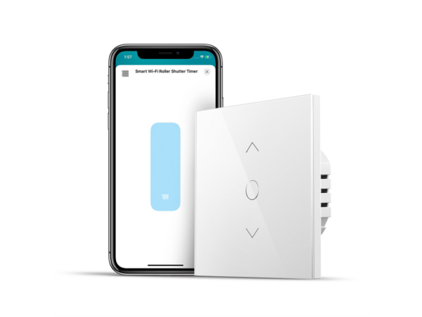 Meross, Smart Wi-Fi Wall Switch 1 Gang 1 way  Touch Button