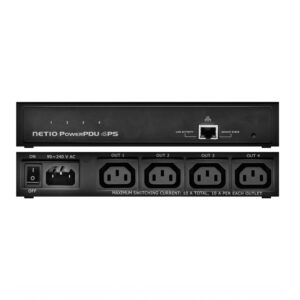 NETIO, PowerPDU 4PS smart PDU, 4x C13 aljzat, 1x LAN interface
