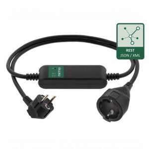 NETIO, REST-101Y PowerCable 1x C13 aljzattal, WiFi interface (EU plug)
