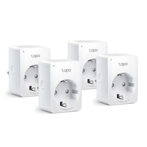 TP-Link, Mini Smart Wi-Fi Socket, Energy Monitoring (4 pack)