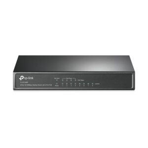 TP-Link, TL-SF1008P Switch POEvDesktop Unmanaged 8port 10/100 Mbps 4*POE port