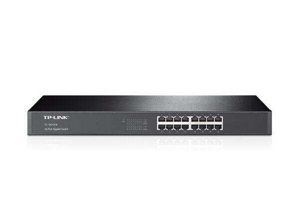 TP-Link, TL-SG1016 Switch Rackmount Unmanaged 16port 10/100/1000 Mbps