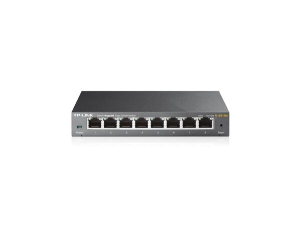 TP-Link, TL-SG108E Gigabit Switch 8port 10/100/1000 Mbps Easy Smart