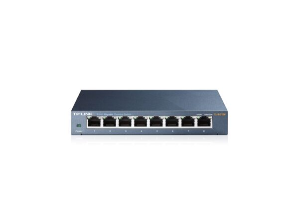 TP-Link, TL-SG108 Gigabit Switch 8port 10/100/1000 Mbps