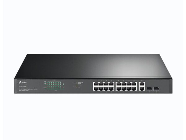 TP-Link, TL-SG1218MP Switch Rackmount 18xGbit, 16xPoE+