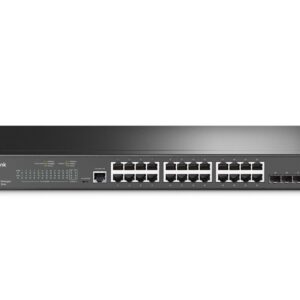 TP-Link, TL-SG3428 JetStream Swich, Rackmount Layer2, 24G + 4 SFP port