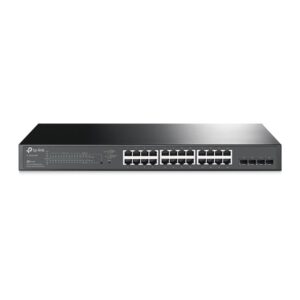 TP-Link, TL-SG2428P JetStream 28-Port Gigabit Smart Switch with 24-Port PoE+