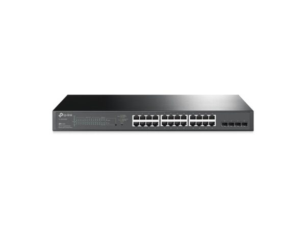 TP-Link, TL-SG2428P JetStream 28-Port Gigabit Smart Switch with 24-Port PoE+