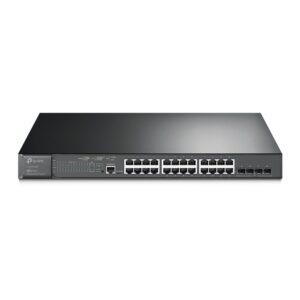 TP-Link, TL-SG3428MP JetStream 28-Port Gigabit L2 Managed Switch with 24-Port PoE+