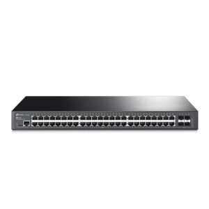 TP-Link, TL-SG3452 JetStream 48 portos gigabites L2 vezérelhető switch 4 db SFP lehetőséggel