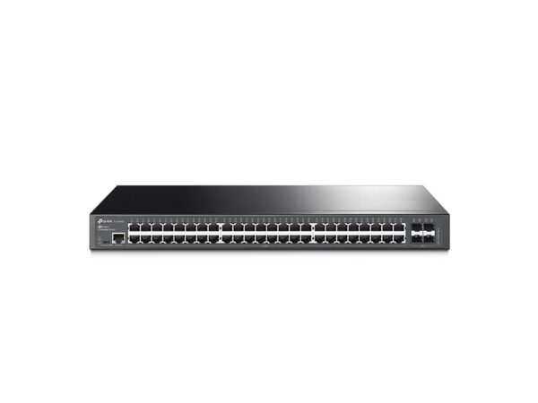 TP-Link, TL-SG3452 JetStream 48 portos gigabites L2 vezérelhető switch 4 db SFP lehetőséggel