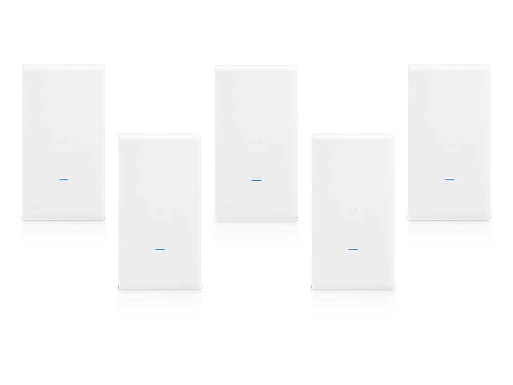 Ubiquiti, UniFi AC MESH PRO 1300 Mbit 802.11a/b/g/n/ac kültéri accesspoint - (PoE adapter nélkül) - 5 pack