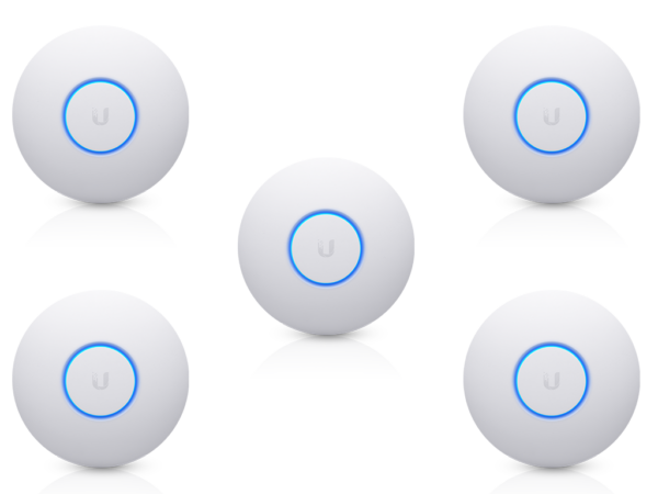 Ubiquiti, UniFi AC Nano HD 802.11a/b/g/n/ac, Wave2 accesspoint (PoE adapter nélkül) - 5-pack