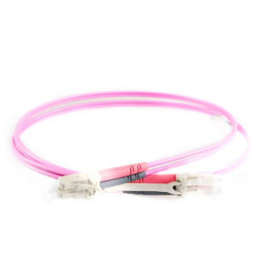 Fibrain HD push-pull optikai patchkábel, d=1,8mm, MM (OM4) DX LC/PC - LC/PC 0,5m