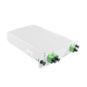 Fibrain PLC Splitter 1/2, LGX tokozás, SC/APC