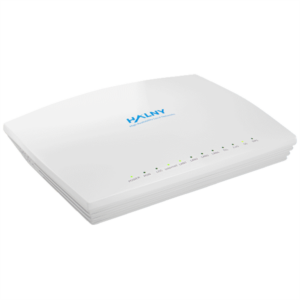 HALNy GPON ONT B+ SC/APC, 4x 1G LAN, 1x VoIP,  WiFi b/g/n/ac 2x2 2,4GHz 4x4 5GHz (wave 2, rejtett antennák)
