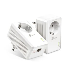 TP-Link, TL-PA7017P KIT, AV1000 Gigabit Passthrough Powerline Starter Kit