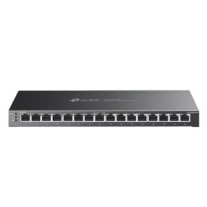 TP-Link, TL-SG2016P JetStream 16-Port Gigabit Smart Switch, 8-Port PoE+