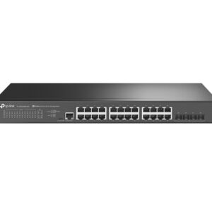 TP-Link, TL-SG3428X-M2 JetStream 24-Port 2.5GBASE-T L2+ Managed Switch with 4 10GE SFP+ Slots