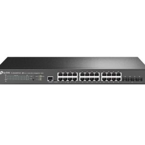 TP-Link, TL-SG3428XPP-M2 JetStream 24-Port 2.5GE and 4-Port 10GE SFP+ L2+ Managed Switch with 16-Port PoE+, 8-Port PoE++