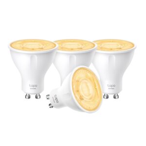 TP-Link, Tapo Smart Wi-Fi Spotlight, Dimmable, 4-Pack