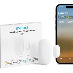 Meross, Smart Door and Window Sensor (Without Hub MSH300)