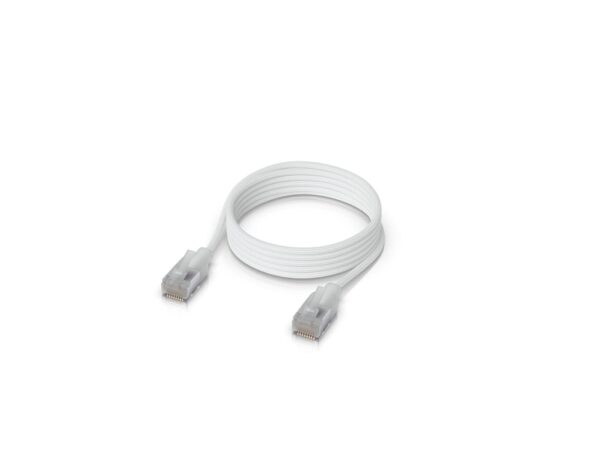 Ubiquiti, UniFi Etherlighting Patch Cable, 1m, Cat.6A, áttetsző