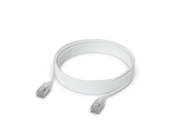 Ubiquiti, UniFi Etherlighting Patch Cable, 3m, Cat.6A, áttetsző