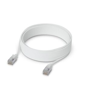 Ubiquiti, UniFi Etherlighting Patch Cable, 5m, Cat.6A, áttetsző